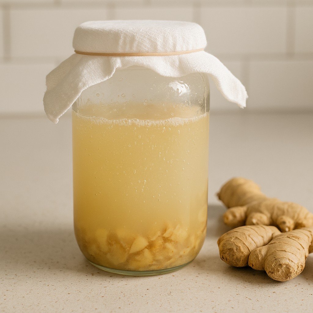 ginger bug to make probiotic soda