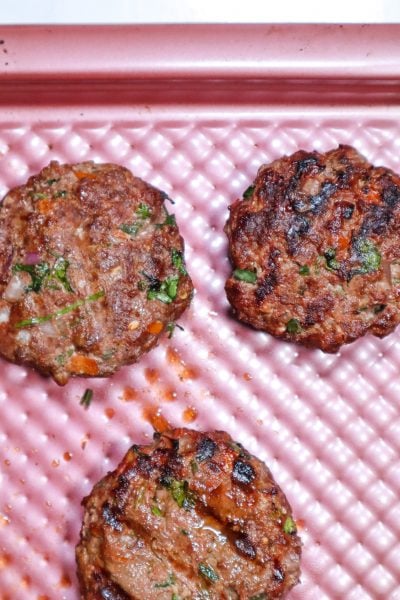 bison burger cooked bison burger cooked