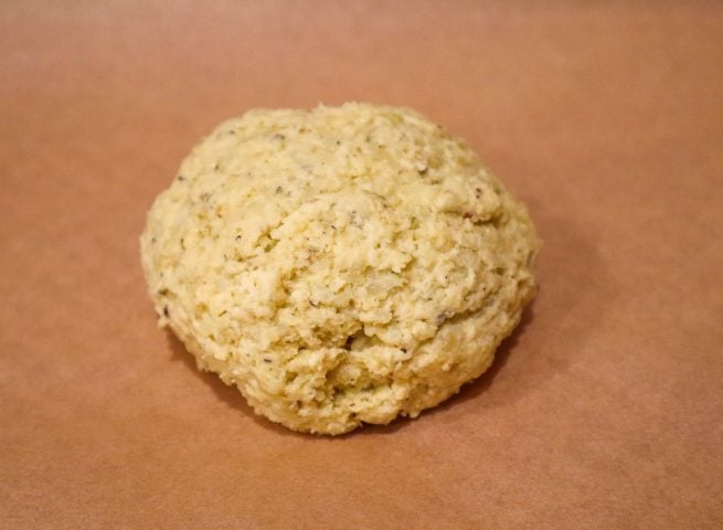 cauliflower dough