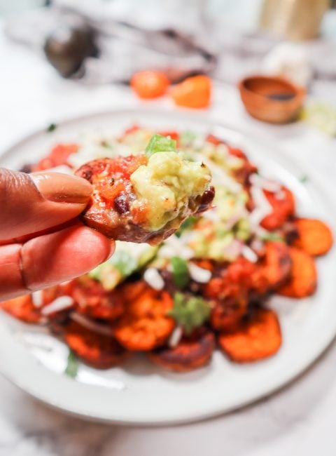 healthy sweet potato nachos healthy sweet potato nachos