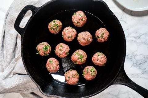 lamb meatballs for cooking