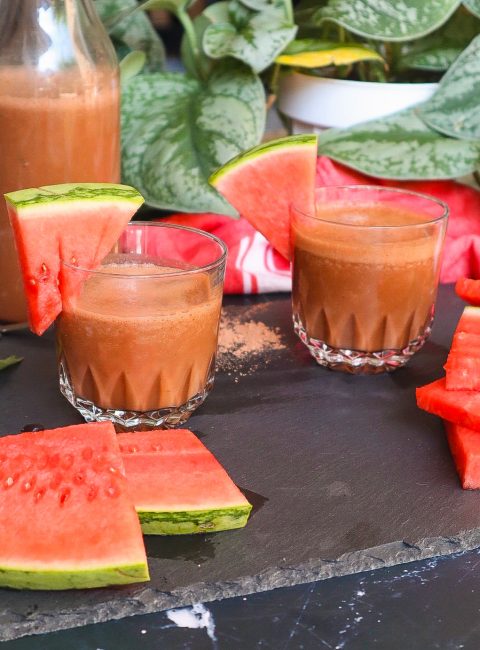 recipe watermelon fresh smoothie