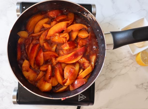 the best peach cobbler the best peach cobbler