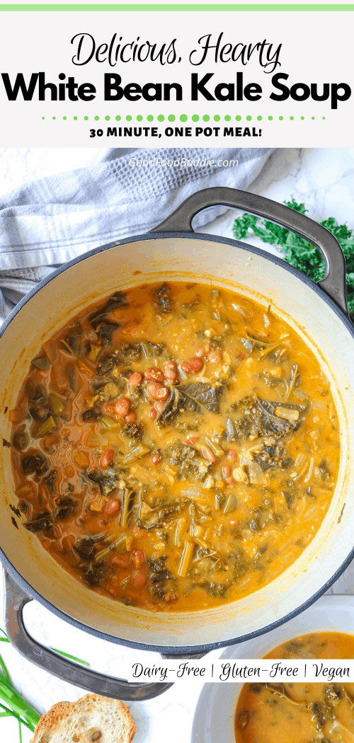 the best white bean kale soup